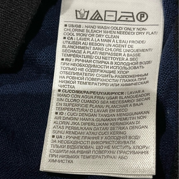 Roland Mouret Cotton Silk blend 3/4 sleeve pullover sweater, size medium - Picture 9 of 9